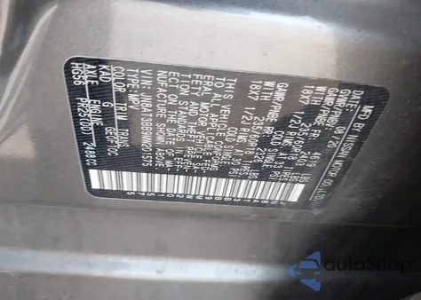 2021 Nissan Rogue Sv Intelligent Awd z USA, uszkodzony, nr VIN JN8AT3BB9MW201575